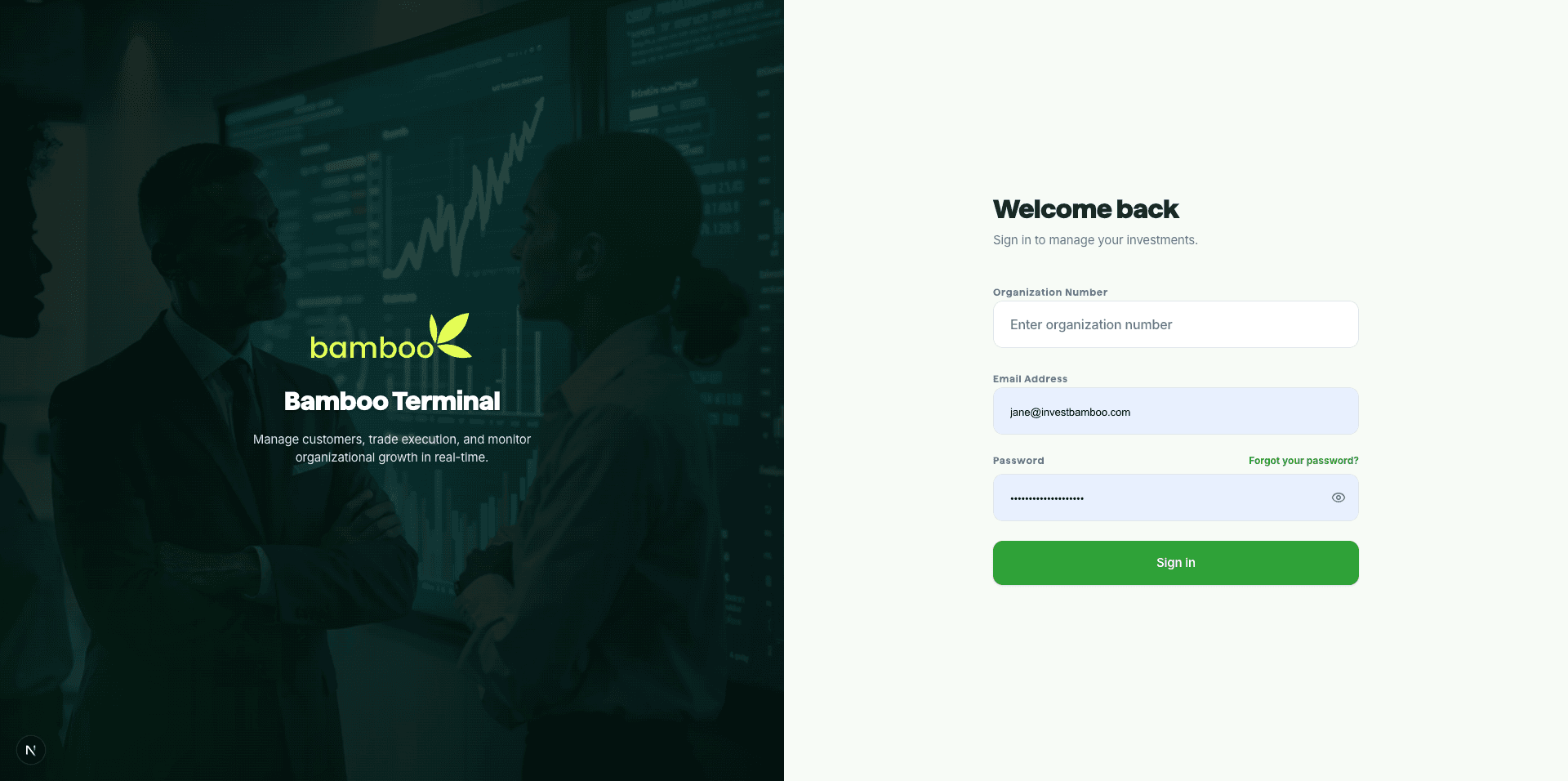 Bamboo Securities preview